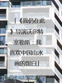 《我仍在此》导演沃尔特·塞勒斯：我喜欢中国山水画的留白