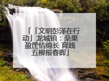 「文明彭泽在行动」龙城镇：桑果盈筐情绵长 育践五柳报春晖