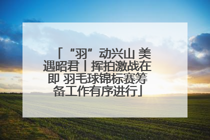 “羽”动兴山 美遇昭君丨挥拍激战在即 羽毛球锦标赛筹备工作有序进行