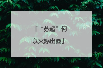 “苏超”何以火爆出圈