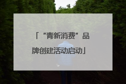 “青新消费”品牌创建活动启动