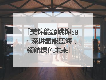 美锦能源姚锦丽：深耕氢能蓝海，领航绿色未来