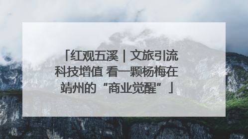 红观五溪｜文旅引流 科技增值 看一颗杨梅在靖州的“商业觉醒”
