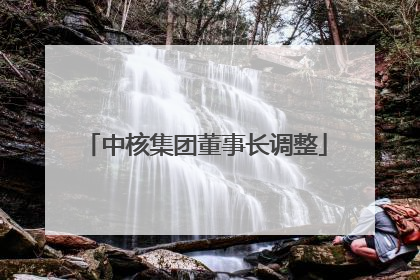 中核集团董事长调整