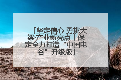 坚定信心 勇挑大梁·产业新亮点丨保定全力打造“中国电谷”升级版