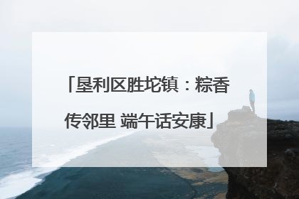 垦利区胜坨镇：粽香传邻里 端午话安康