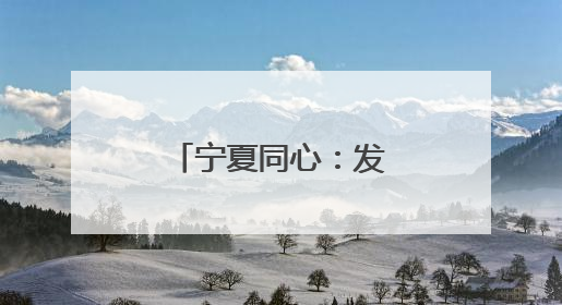 宁夏同心：发展分布式光伏 助力乡村振兴
