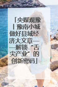 央媒观豫丨豫南小城做好县域经济大文章——解锁“舌尖产业”的创新密码