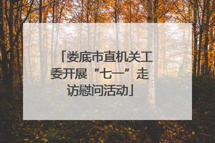 娄底市直机关工委开展“七一”走访慰问活动