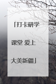 打卡研学课堂 爱上大美新疆