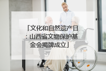 文化和自然遗产日：山西省文物保护基金会揭牌成立