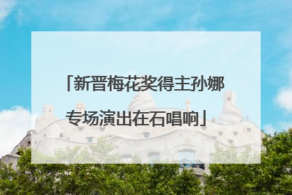 新晋梅花奖得主孙娜专场演出在石唱响
