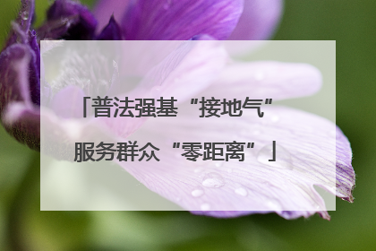 普法强基“接地气” 服务群众“零距离”