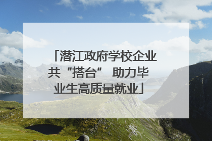 潜江政府学校企业共“搭台” 助力毕业生高质量就业