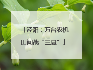 泾阳：万台农机田间战“三夏”