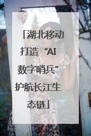 湖北移动打造“AI数字哨兵”护航长江生态链