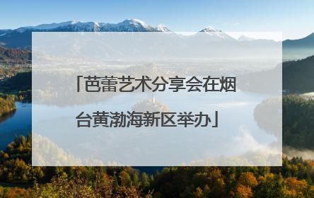 芭蕾艺术分享会在烟台黄渤海新区举办