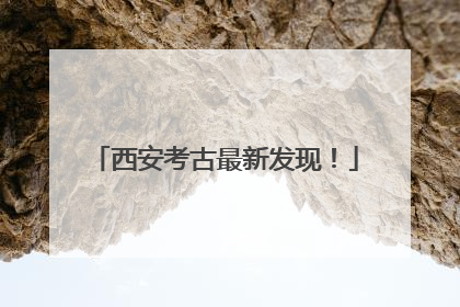 西安考古最新发现！