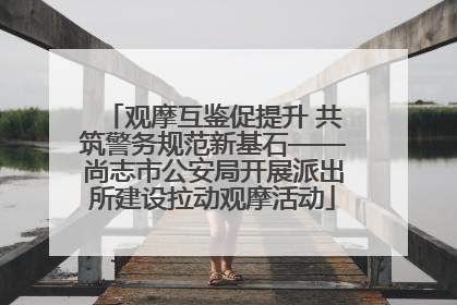 观摩互鉴促提升 共筑警务规范新基石——尚志市公安局开展派出所建设拉动观摩活动