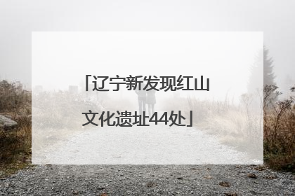 辽宁新发现红山文化遗址44处