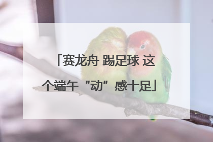 赛龙舟 踢足球 这个端午“动”感十足