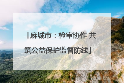 麻城市：检审协作 共筑公益保护监督防线