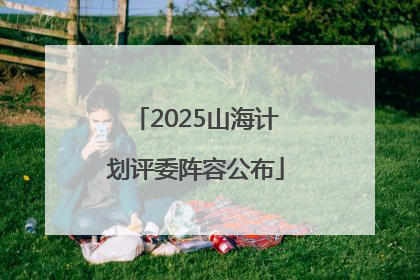 2025山海计划评委阵容公布